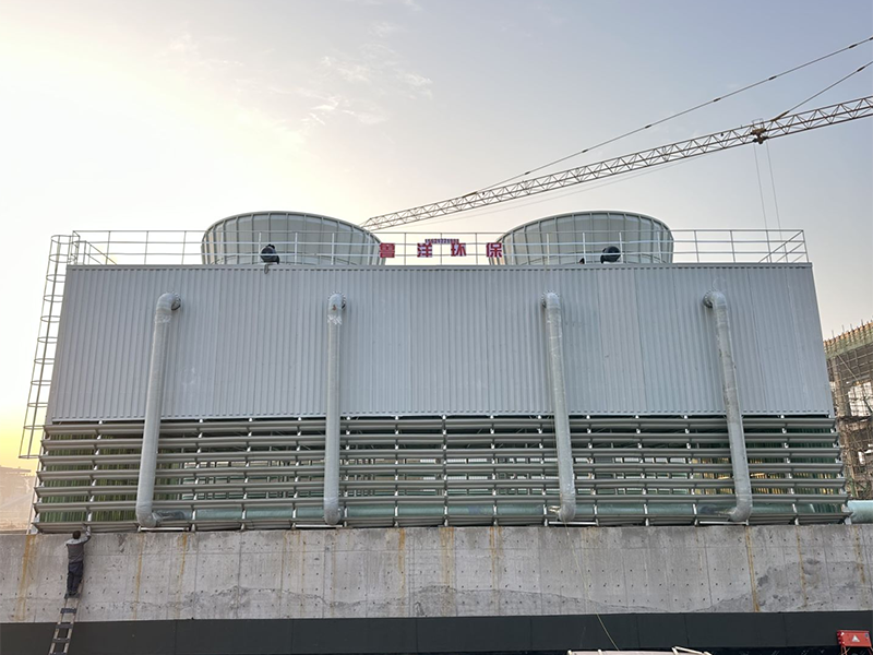 青岛某生物公司冷却塔项目